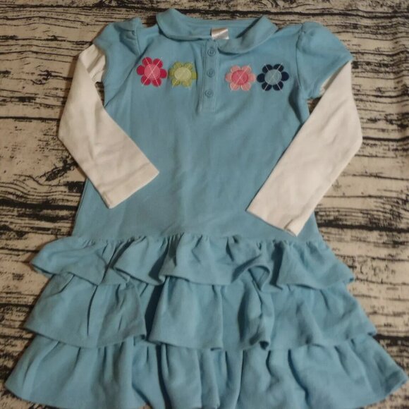 Gymboree Smart And Sweet Size 5 Blue Dress NWT - Picture 2 of 3